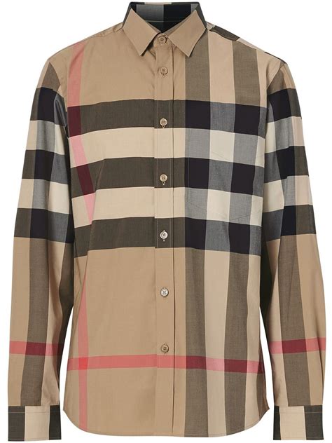 farfetch burberry camisa.